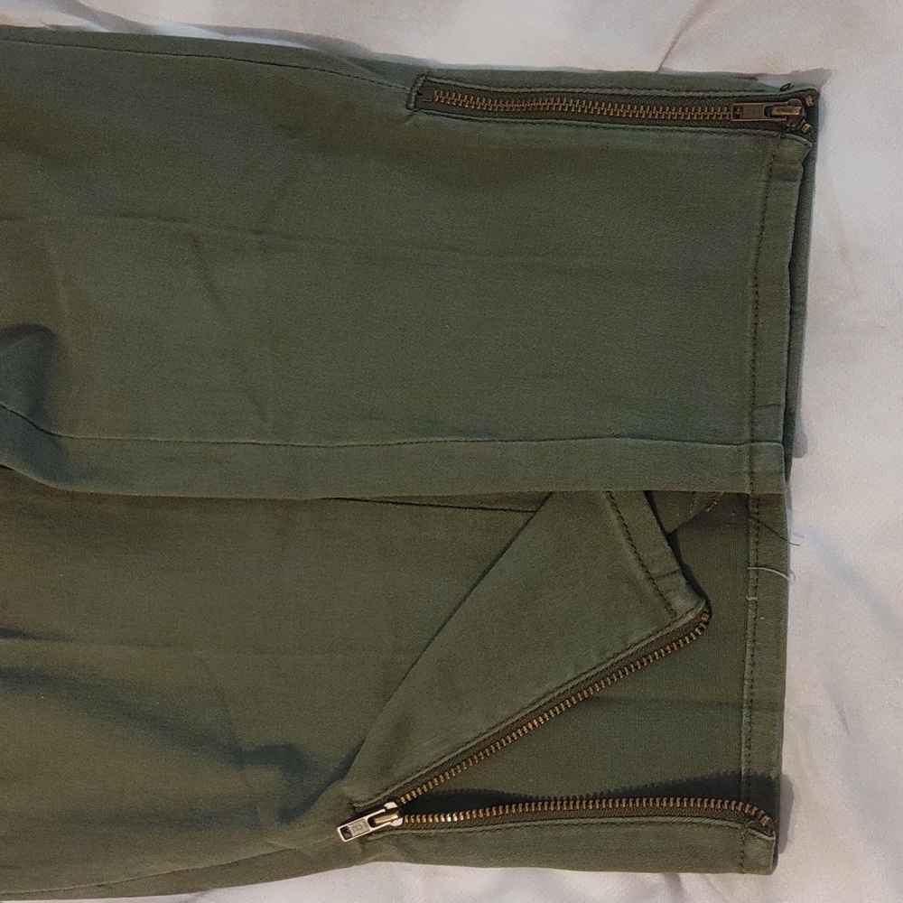 Lane Bryant green jeans/pants size 16 - Picture 8 of 9